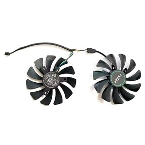 Ventilador de GPU HA9010H12F-Z para <span class=keywords><strong>MSI</strong></span> GTX <span class=keywords><strong>1660</strong></span> <span class=keywords><strong>1660</strong></span> SUPER1660 <span class=keywords><strong>TI</strong></span> VENTUS XS C <span class=keywords><strong>MSI</strong></span> RTX 20602060 SUPER VENTUS XS C Ventilador de tarjeta de video - Product Image 2
