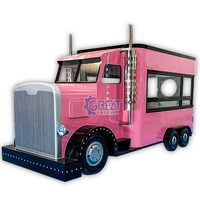 Vente directe d'usine Pizza-deux étages Bus de luxe à deux étages camion de boisson Mobile caravane de restauration rapide