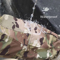 Gen3 Ensemble complet d'uniformes de combat tactique ACU imperméables pour l'extérieur Costume de nuit de style camouflage grenouille avec tissu tricoté à manches longues