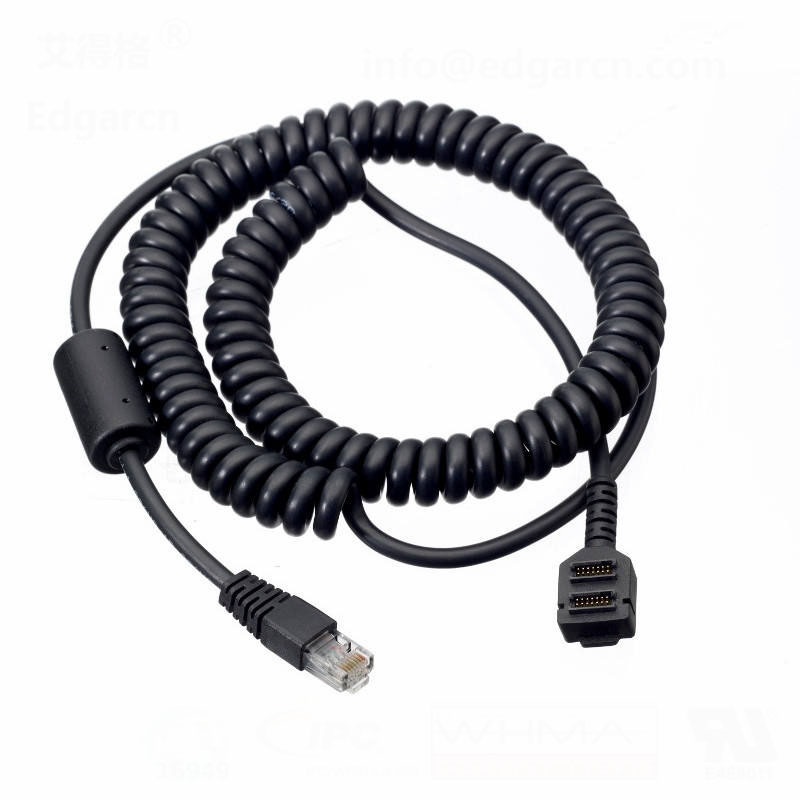 Customized OEM VX820 LAN cable for Verifone Cable Assembly application communication data cable