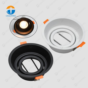 Nhà Máy Bán buôn giá Spotlight lịch thi đấu sắt nhà ở 7W có thể điều chỉnh Chrome lõm tại chỗ Downlight có thể điều chỉnh par20 xuống đèn - Product Image 3