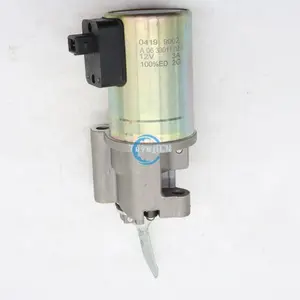 12V flameout solenoid valve 04199902 for Deutz engine 02113790 BFM1013 TCD2013 fuel stop solenoid valve