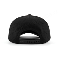 Cappello Oxford a 5 Pannelli Hanway Personalizzabile, 100% Poliestere, Traspirante, Impermeabile, con Logo in PVC, Stampa Leopardata