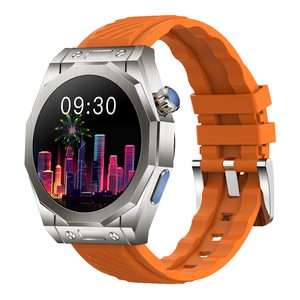 Nouvelle <span class=keywords><strong>montre</strong></span> intelligente Z83 Max en acier inoxydable, écran AMOLED de 1,52 pouce, <span class=keywords><strong>chargeur</strong></span> sans fil, boussole, température corporelle, extérieur, homme, étanche IP68 - Product Image 1