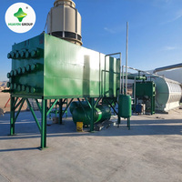 Usine industrielle de pyrolyse de pneus de 15 tonnes pour produire du mazout et du diesel Machine de pyrolyse de pneus en caoutchouc à vendre