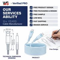 Cable de Datos Trenzado USB C a USB C, Carga Rápida PD de 100W, 5A, Cable de Nailon Tipo C para Laptop, Teléfono, Tablet, PC, Computadora