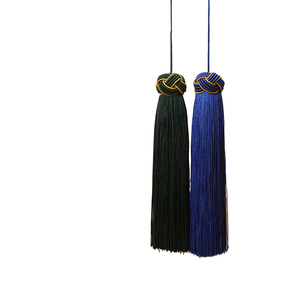 Pendentif dégradé Miyue Wealth Ball Tassel Pineapple Hat, accessoire de suspension pour voiture et sac, en fil de polyester pour DIY - Product Image 1