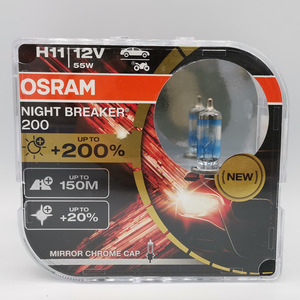 Ampoule halogène Laser Nightcrawler H11 de quatrième/cinquième/sixième génération, super lumineuse, 64211 711NB220 OLIVER pour voiture - Product Image 2