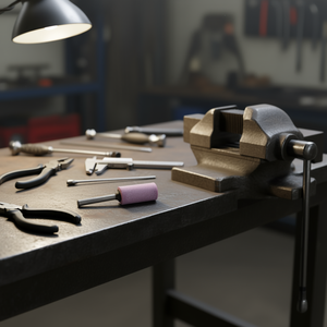 Cylindrical Ceramic <b>Grinding</b> <b>Wheel</b> 10x15 Mm With 6 Mm Shank For Precision <b>Grinding</b> - Product Image 3