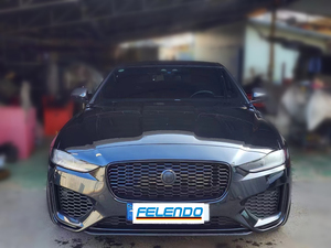 Felendo-rejilla frontal tipo XE para coche, kit de carrocería de actualización, parachoques delantero para Jaguar XE <span class=keywords><strong>XEL</strong></span> 2016-2019 - Product Image 6