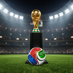 Balón de Fútbol Cosido a Máquina de PVC para la Copa Mundial 2026, Talla 5, con Logotipo Personalizado, Popular en Todo el Mundo, Balón de Fútbol Duradero - Product Image 6