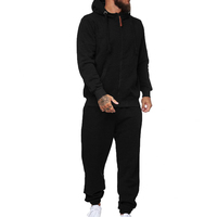 Survêtements personnalisés pour hommes, ensembles de jogging athlétiques 2 pièces, tenues décontractées pour hommes, veste à capuche et pantalon de survêtement