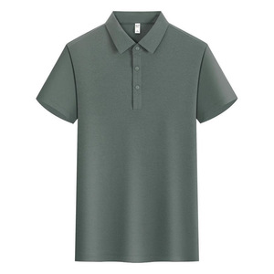 Polo de Manga Corta Color Azul Marino Sólido, Ropa de Trabajo de Poliéster, Uniforme Corporativo de Verano - Product Image 4