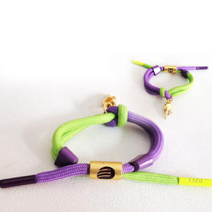 สร้อยข้อมือแฟชั่นเชือกถักปรับได้ 9 แบบ ดีไซน์คาคิโออิน โนริอากิ ฮิกาชิกาตะ โจสุเกะ สำหรับของขวัญส่งเสริมการขาย - Product Image 4