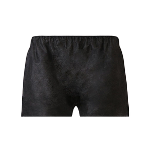 Short jetable boxer pour hommes, pantalon de sauna de massage pour <span class=keywords><strong>salon</strong></span> de beauté, pantalon de bain de pieds, pantalon de bain non tissé - Product Image 3