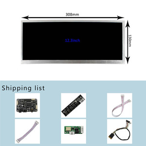 12.3inch Hsd123Kpw2-D10 1920x720 thay thế màn hình hiển thị với bảng điều khiển 850nit IPS <span class=keywords><strong>LCD</strong></span> hiển thị cho ô tô hiển thị - Product Image 5