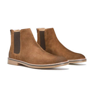 Chaussures habillées pour hommes en daim classique de luxe en cuir de vache OEM - Product Image 1