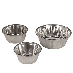 Bols d'eau en acier inoxydable pour chien - Product Image 1