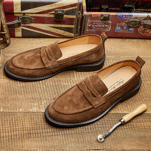 รองเท้าโลฟเฟอร์ผู้ชาย XuanWu รุ่นปี 2026 สไตล์อังกฤษ เหมาะสำหรับใส่ทำงานในออฟฟิศ ฤดูร้อนและฤดูใบไม้ร่วง น้ำหนักเบา พื้นนุ่ม สวมใส่สบาย ระบายอากาศได้ดี - Product Image 1