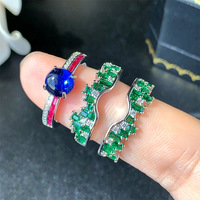 XILIANGFEIZI Cincin Vintage terlaris lintas batas, perhiasan aksesoris wanita mewah ringan