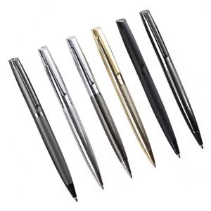 New Luxury Business Hotel VIP Gift Sports Stainless Steel Metal Signature Parker Ink Premium Ballpoint Pen Custom Logo - Product Image 2