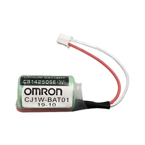 Batterie au lithium Omron CJ1W-BAT01 3V CR14250SE pour sauvegarde PLC - Product Image 1