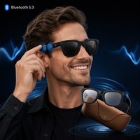 Lunettes Intelligentes Anti-Lumière Bleue avec Caméra HD 8MP, Étui de Charge Magnétique 2000mAh, Assistant IA, Traduction et Vidéo 4K pour Sports de Plein Air