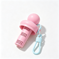 Startiger Nouvelle Gourde PC Mignonne à Motif de Fruits avec Paille, Grande Capacité, Portable, pour Enfants, Bouteille à Boire Directement pour Filles