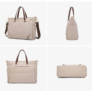 Large Capacity <strong>Women</strong> <strong>Laptop</strong> Briefcase Lady Computer <strong>Tote</strong> Bag Sling Shoulder Crossbody <strong>Laptop</strong> Bag with Trolley Sleeve - Product Image 3