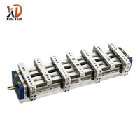Mesa Deslizante Multiestación de Paso Variable y Módulo con Rodamiento de Aluminio, Marca XD, Modelo XD-50/70/100/120, 1.5 Años de Garantía
