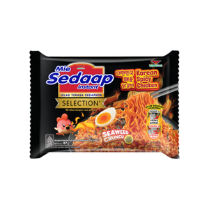 Experience the fiery delight of Mie <strong>Sedaap</strong>&rsquo;s Korean Spicy Chicken instant noodles bursting authentic Indonesian taste - Product Image 3