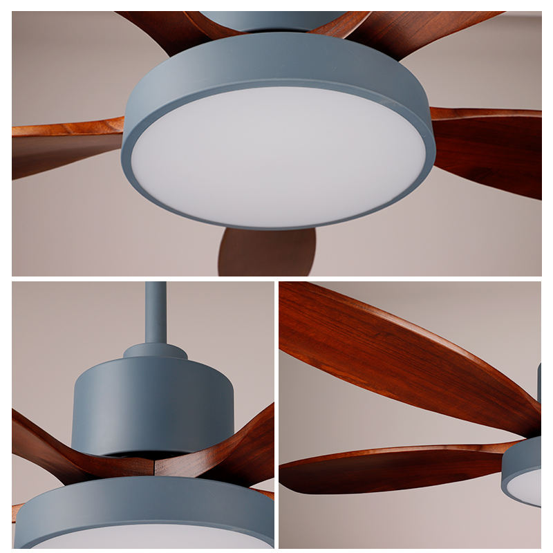 Gris concreto + madera sólida