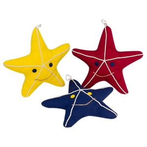 Cojín Decorativo Mediterráneo de Algodón y Lino con Cara Sonriente y Estrella, Cojín Colgante para Sofá con Relleno, Se Puede Colgar y Girar - Product Image 4