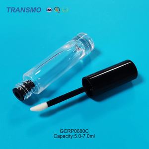 Botella de Brillo Labial de Vidrio, Tubo Cuadrado de Plástico para Brillo Labial de 5 ml, Tubos de Brillo Labial - Product Image 5