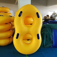 Bouée de natation en PVC Durable, Double anneau de natation gonflable en caoutchouc, flotteur de piscine