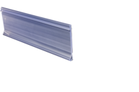 Support de magasin de détail en plastique transparent PVC pour étiquettes d'extrusion porte-étiquette de prix pour étagères de supermarché