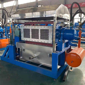 Afvalkarton Papier Pulp Automatische Eierlade Maken Machine Voor Eierdoos/Plaat Lade/Kom Productielijn - Product Image 3