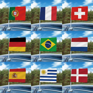 Western Sahara 12 pulgadas x 18 pulgadas Car Window Flag Country Banner Nueva llegada - Product Image 6