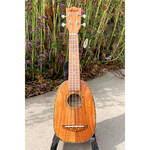 Aiersi diseño personalizado Pili Koko todo sólido Koa Soprano <span class=keywords><strong>piña</strong></span> <span class=keywords><strong>ukelele</strong></span> hecho a mano 21 pulgadas profesional China hizo <span class=keywords><strong>ukelele</strong></span> guitarra - Product Image 1
