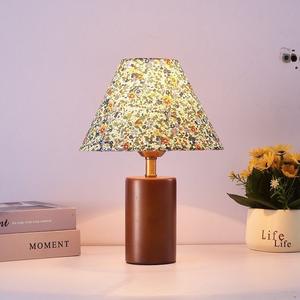 Lampe de table à imprimé floral français YDWUvx, lampe de chevet rétro pour un style féminin unique, ambiance chaleureuse, style nordique pour la chambre principale - Product Image 3
