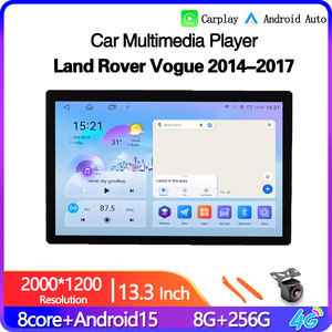CarPlay Inalámbrico de 13.3 Pulgadas para Land Rover Range Rover <span class=keywords><strong>Vogue</strong></span> 2014-2017 |   Reproductor Multimedia DVD con Navegación GPS y Radio para Auto con DSP - Product Image 2