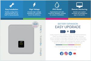 Onduleur hybride/ca triphasé FOX ESS H3-5.0-E / 6.0 / 8.0 / 10.0 /12.0 12kw 10kw 8kw 6kw 5kw onduleur hybride dans l'entrepôt de DE - Product Image 5