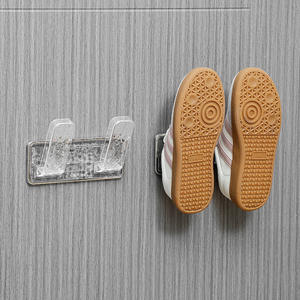 Étagère à chaussures à ventouse pliable pour balcon, peu encombrante, étendoir à chaussures à ventouse sans poinçon - Product Image 4