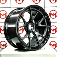 Jantes de voiture de tourisme Maxtera forgées sur mesure AL13 CF-G01 pour Porsche Ferrari Tesla Audi BMW Corvette McLaren DBX, jantes en alliage