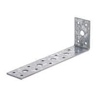 Soporte de Acero Galvanizado Moderno y Duradero, Conector en Forma de L Anticorrosión Personalizado para Aplicaciones en Techos y Pisos