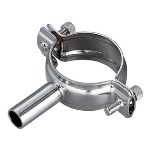 Support de tuyau sanitaire en acier inoxydable de 6 pouces, anti-corrosion, pour lignes de production hygiéniques - Product Image 4