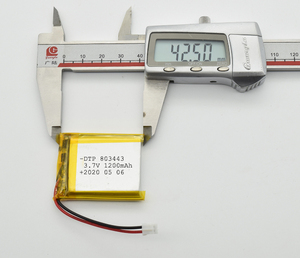 PSE certificate 803443 li-ion battery <span class=keywords><strong>3</strong></span>.7v 1200mah - Product Image 5