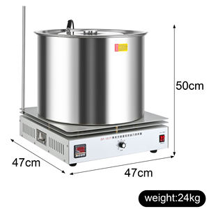 Agitador Magnético de Gran Capacidad, Mezclador Eléctrico de Temperatura Constante para Laboratorio, Reactor de Vacío de Acero Inoxidable y Agitador - Product Image 4