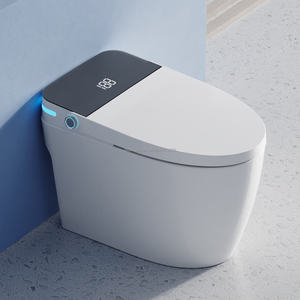 WC intelligent sans contact, ensemble de toilettes modernes en céramique avec chasse automatique et nettoyage automatique pour salle de bain - Product Image 6