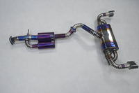 Système d'échappement Catback à soupapes en titane pour Toyota GR Yaris 1.6T 2023+ avec silencieux intermédiaire et arrière à soupape électronique